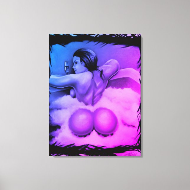 “Bathtime” Canvas Print (Front)