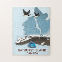 Bathurst Island Canada Travel map