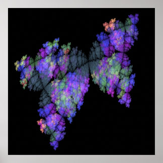 Batik Butterflies Print