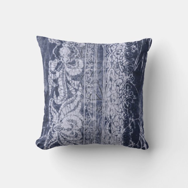 Batik, Indigo Cushion (Front)