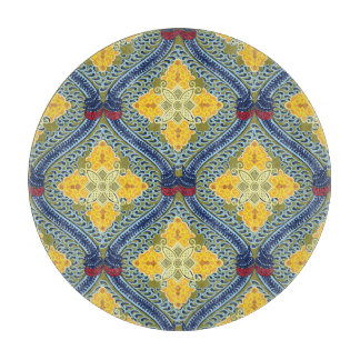 Batik Indonesian Wax-Resist Dyeing Technique Cutting Board
