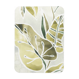 Batik Leaves Magnet