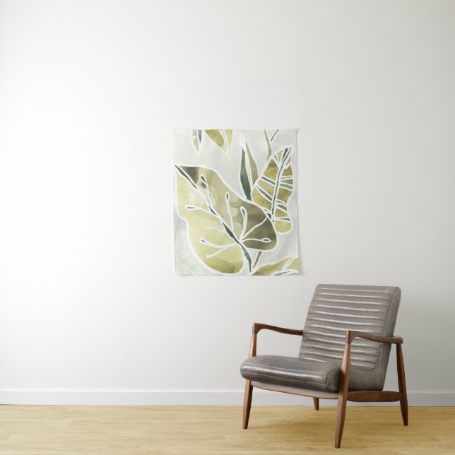 Batik Leaves Tapestry (In Situ)