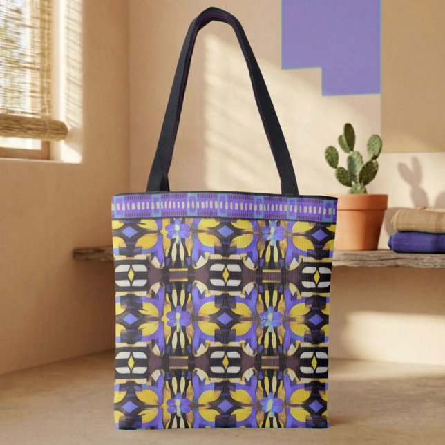 Batik Mosaic Tote Bag (Creator Uploaded)