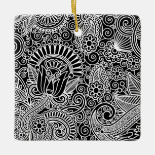 Batik Motif Ceramic Ornament