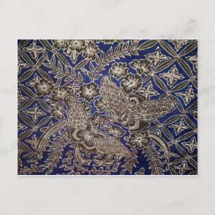 batik no.21 collection postcard