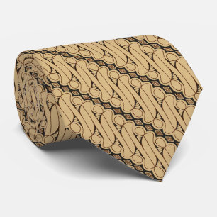 Batik Parang, Indonesian Pattern, Javanese, Ethnic Tie