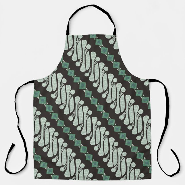 Batik Parang Yogyakarta, in various modern pattern Apron (Front)