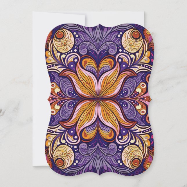 Batik Pattern Purple (Front)