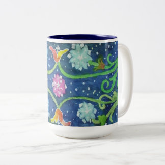 batik tapestry Mug