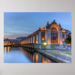 Batiment des Forces-Motrices, Geneva, Switzerland Poster