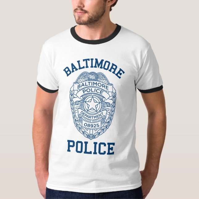 Batimore Police Maryland T-Shirt (Front)
