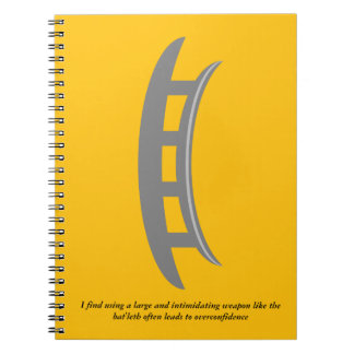 Bat'leth Spiral Notebook
