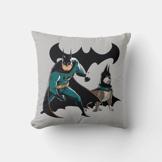 Batman & Ace Cushion (Front)