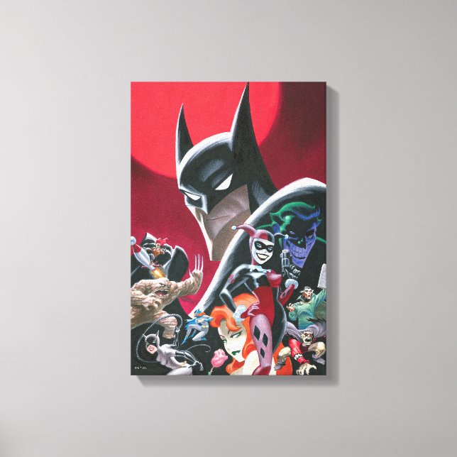 Batman Adventures Dangerous Dames & Demons Canvas Print (Front)