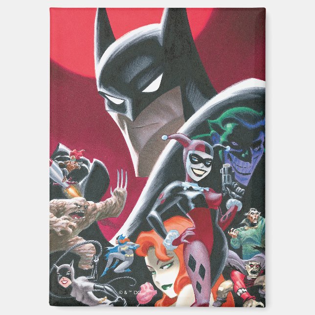 Batman Adventures Dangerous Dames & Demons Magnet (Front)