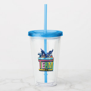 Batman All About The Team Acrylic Tumbler