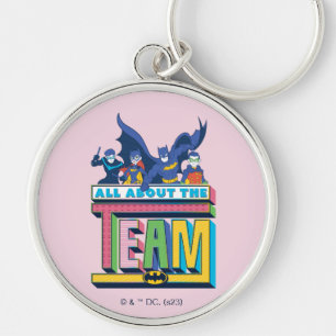 Batman All About The Team Key Ring