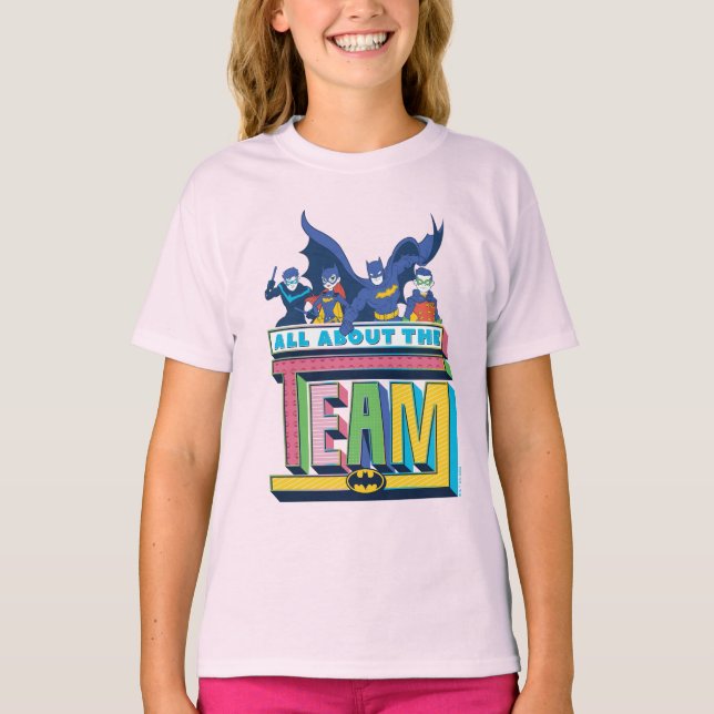 Batman | All About The Team T-Shirt (Front)