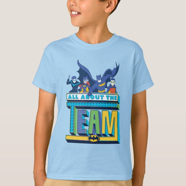 Batman | All About The Team T-Shirt (Front)