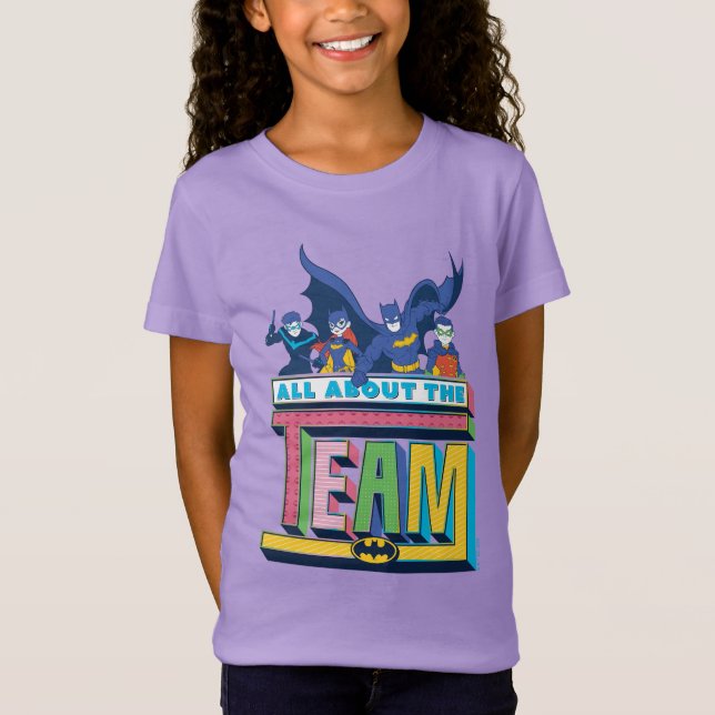 Batman | All About The Team T-Shirt (Front)