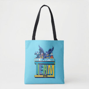 Batman All About The Team Tote Bag