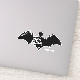 Batman and Gotham Silhouette Bat Logo