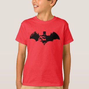 Batman and Gotham Silhouette Bat Logo T-Shirt