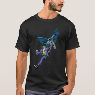 Batman and Joker with gun T-Shirt