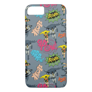 Batman And Robin Action Pattern Case-Mate iPhone Case