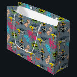 Batman And Robin Action Pattern Large Gift Bag<br><div class="desc">Batman TV Series (1966)</div>