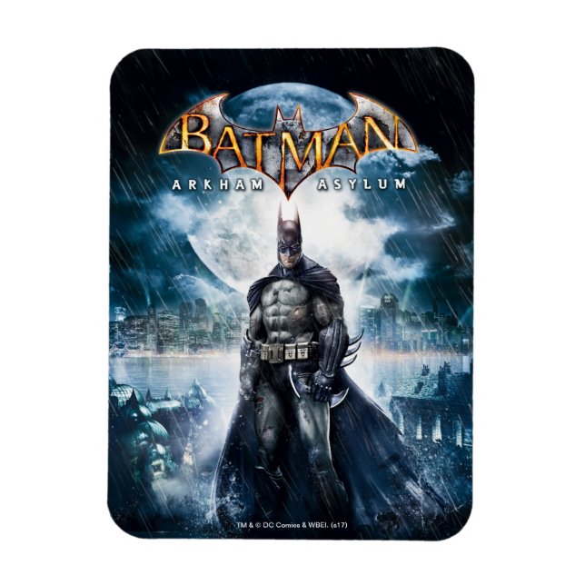 Batman: Arkham Asylum | Game Cover Art Magnet (Vertical)