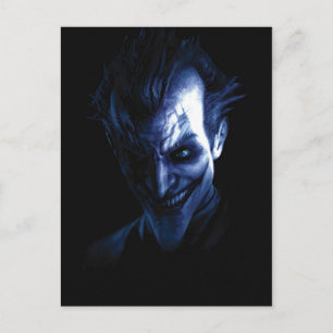 Batman: Arkham Asylum   The Joker In Shadow Postcard