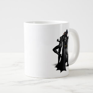 Batman Arkham City   Batman and Catwoman Large Coffee Mug