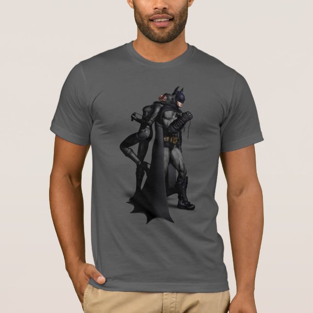 Batman Arkham City | Batman and Catwoman T-Shirt (Front)
