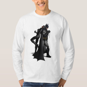 Batman Arkham City   Batman and Catwoman T-Shirt