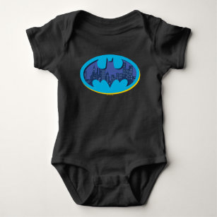 Batman   Arkham City Symbol Baby Bodysuit
