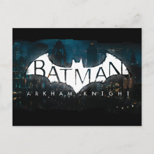 Batman Arkham Knight Gotham Logo Postcard