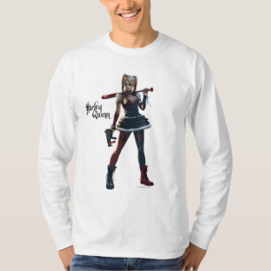Batman Arkham Knight Harley Quinn with Bat T-Shirt