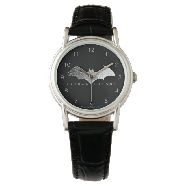Batman Arkham Knight Pixel Logo Watch (Front)