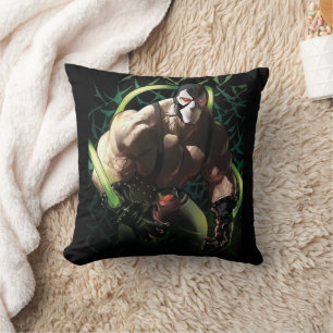 Batman Bane Bat Swarm Illustration Cushion