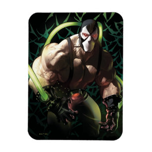 Batman Bane Bat Swarm Illustration Magnet