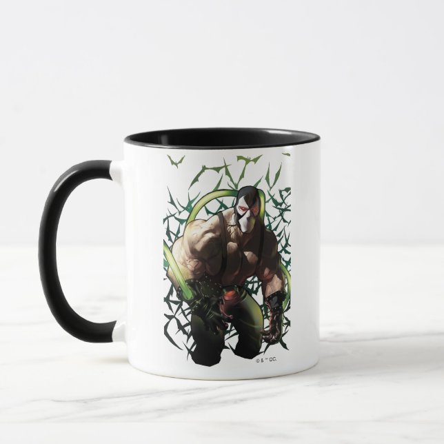 Batman Bane Bat Swarm Illustration Mug (Left)
