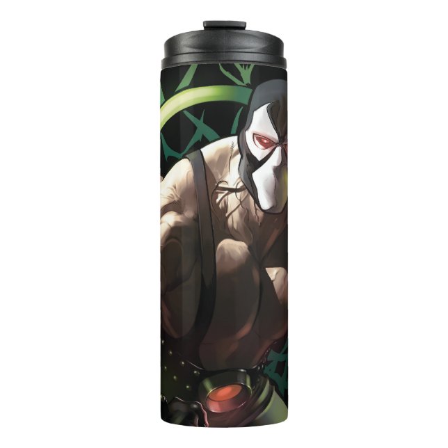 Batman Bane Bat Swarm Illustration Thermal Tumbler (Front)