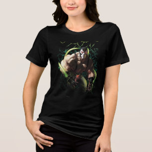 Batman Bane Bat Swarm Illustration Tri-Blend Shirt