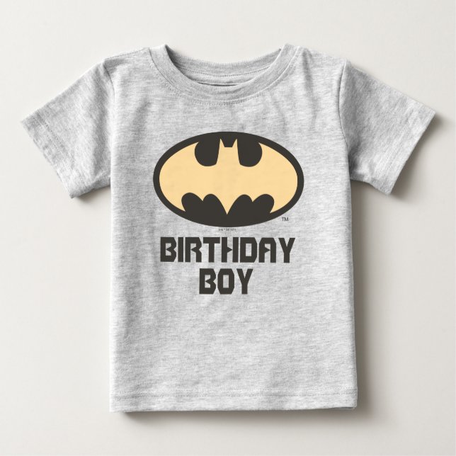 Batman | Birthday Boy Baby T-Shirt (Front)