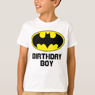 Batman   Birthday Boy - Name & Age T-Shirt