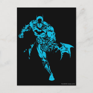 Batman Blue Postcard