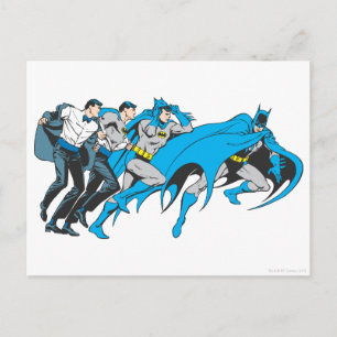 Batman/Bruce Transformation Postcard