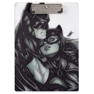 Batman & Catwoman ~ Bruce wayne & Selina Kyle Clipboard